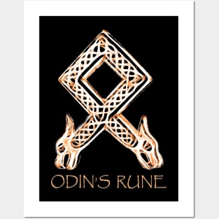 Odin's Rune Posters and Art